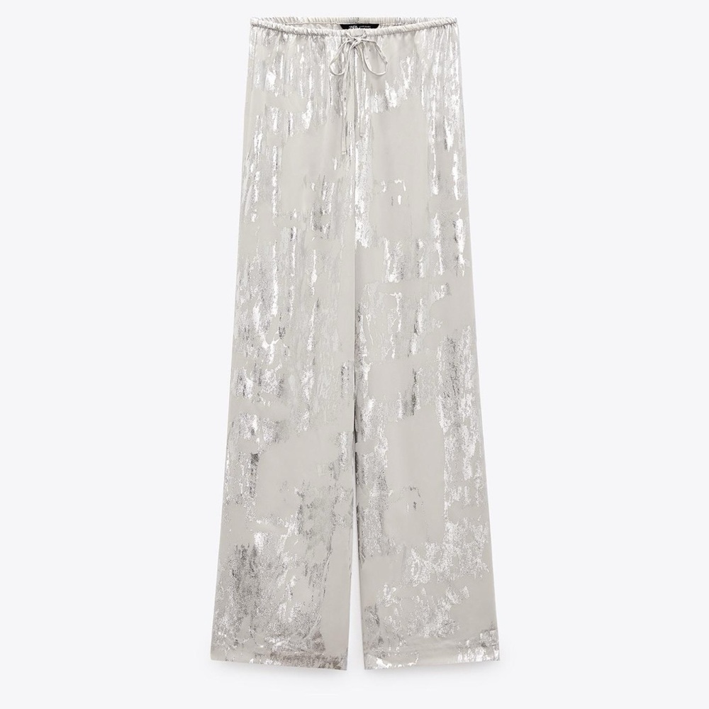 Flowy Metallic Pants